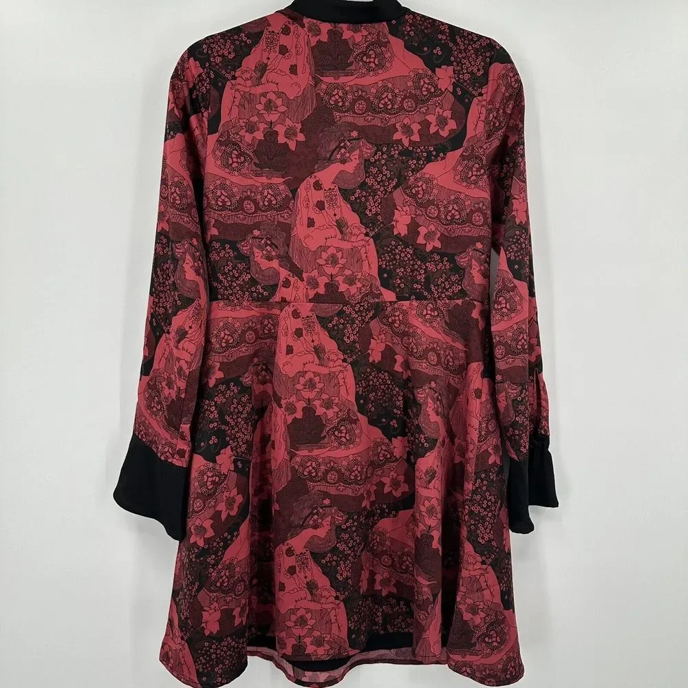 Modcloth red black